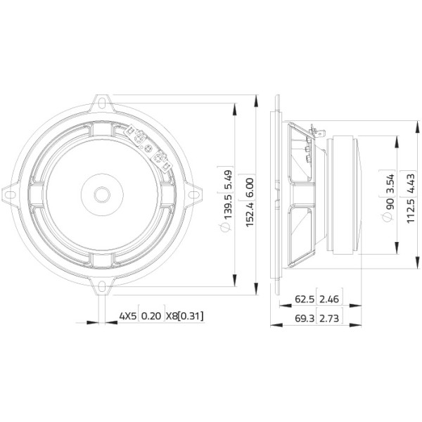 Гучномовець LAVOCE WSF051.02
