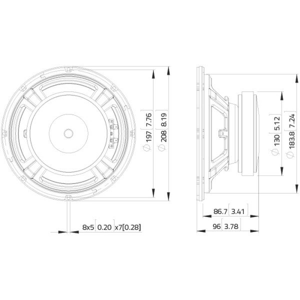 Гучномовець LAVOCE WSF081.82