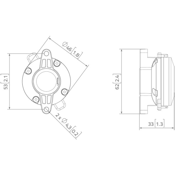 Високочастотний драйвер LAVOCE DN07.10LM