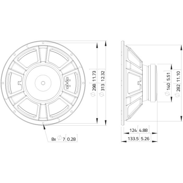 Гучномовець LAVOCE WSF122.02