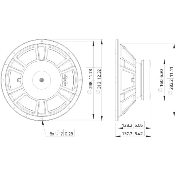 Гучномовець LAVOCE WSF122.50