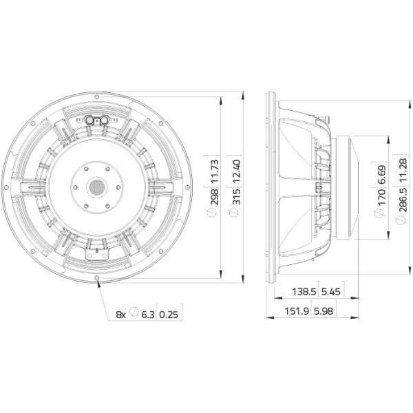 Гучномовець LAVOCE WAF122.50