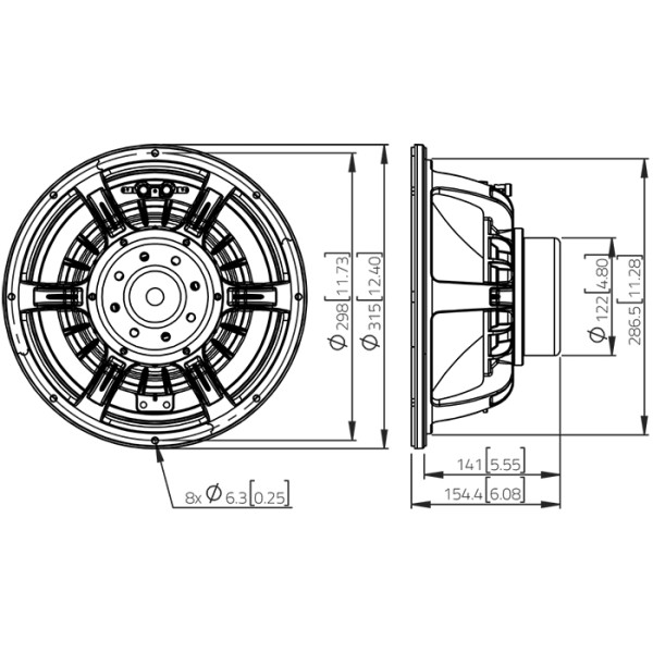 Гучномовець LAVOCE WAN123.00