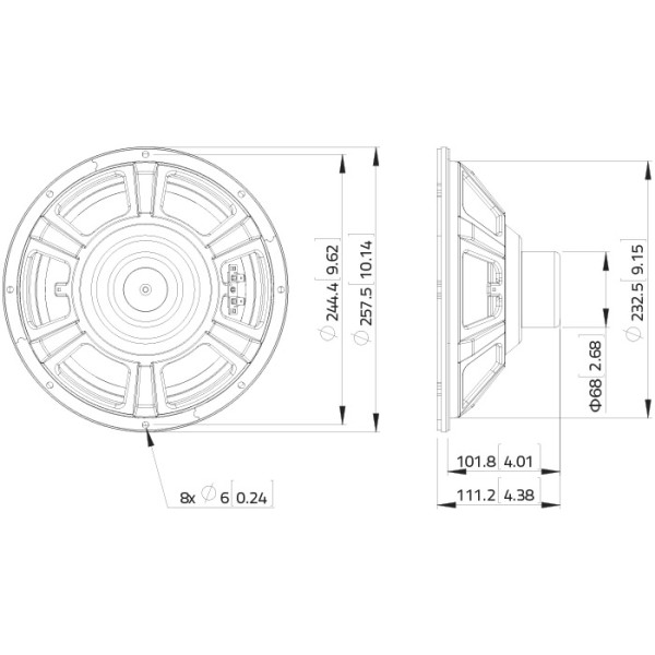 Гучномовець LAVOCE WSN102.00