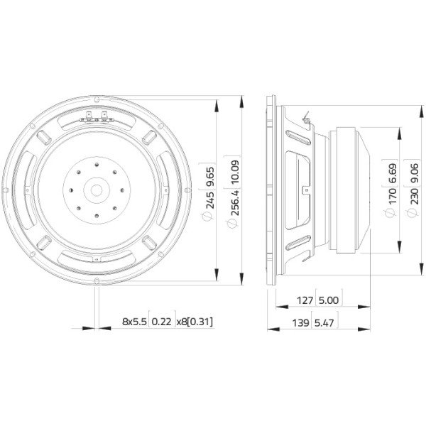 Гучномовець LAVOCE SSF102.50L