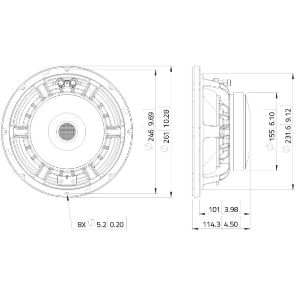 Гучномовець LAVOCE WAF102.50A