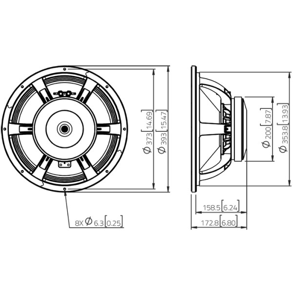 Гучномовець LAVOCE WAF154.02