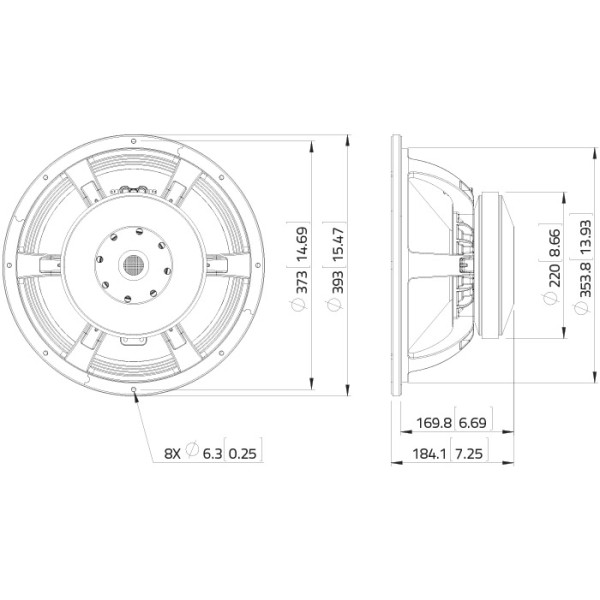 Гучномовець LAVOCE WAF154.01
