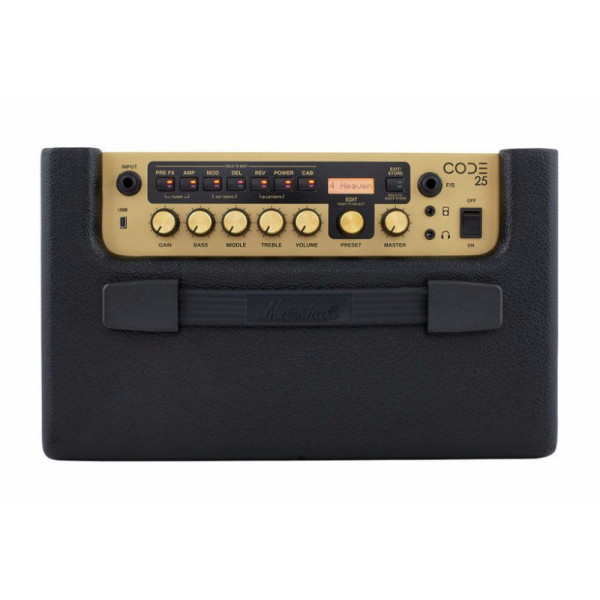 Комбопідсилювач для електрогітари MARSHALL CODE25