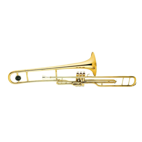 Тенор-тромбон вентильний MAXTONE TTC53TL4 Bb Valve Tenor Trombone