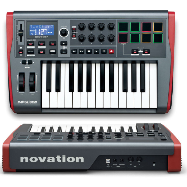 MIDI клавіатура NOVATION Impulse 25
