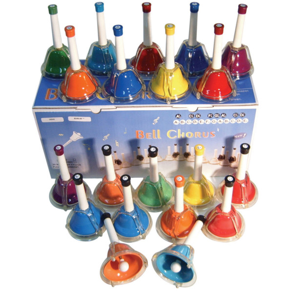 Дзвіночки хроматичні MAXTONE BLA-20C/N Hand Bell Deluxe Set