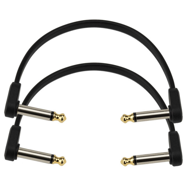 Інструментальний патч-кабель D'ADDARIO PW-FPRR-206 Custom Series Flat Patch Cables 6"