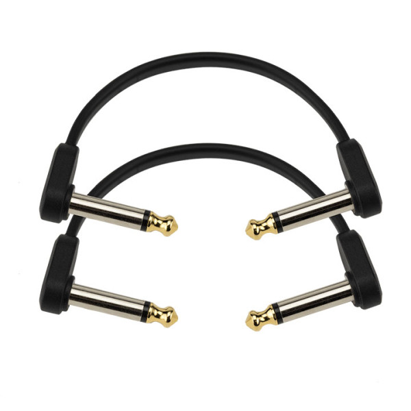 Інструментальний патч-кабель D'ADDARIO PW-FPRR-204 Custom Series Flat Patch Cables 4"