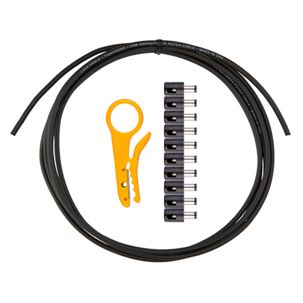 Набір для педалбордів LAVA CABLE LCDCKT-B Tightrope Solder Free DC Kit (Black)