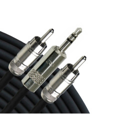 Інсертний кабель RAPCO HORIZON YN1-C-10 Y-Cable 3.5mm TRS-RCA Male (3m)