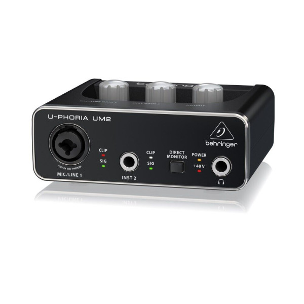 Аудіоінтерфейс BEHRINGER U-PHORIA UM2