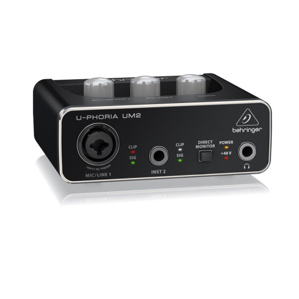 Аудіоінтерфейс BEHRINGER U-PHORIA UM2
