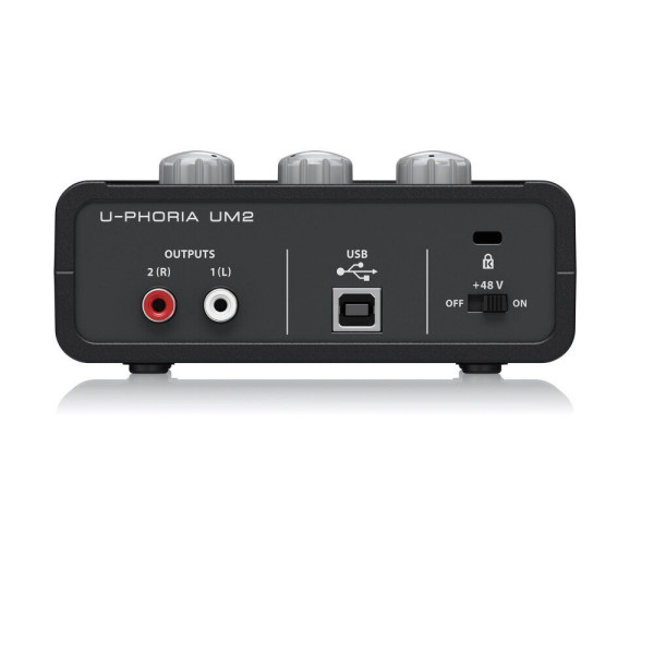 Аудіоінтерфейс BEHRINGER U-PHORIA UM2