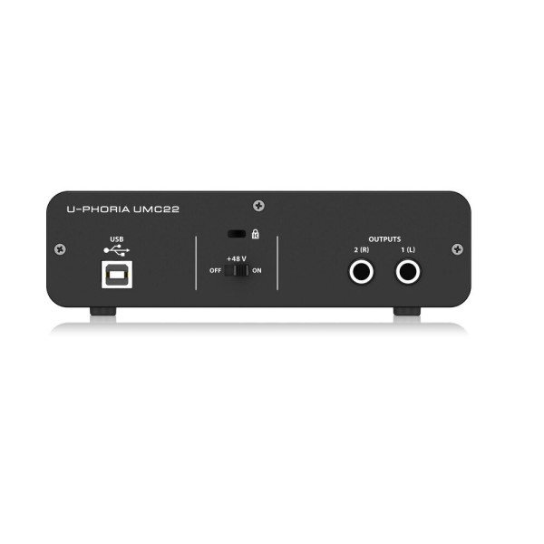 Аудіоінтерфейс BEHRINGER U-PHORIA UMC22
