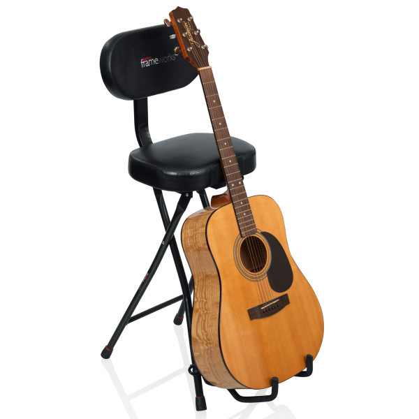 Стілець для гітариста GATOR FRAMEWORKS GFW-GTR-SEAT Guitar Seat/Stand Combo