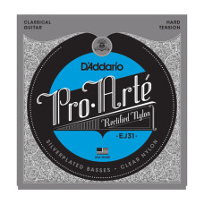 Комплект струн для класичної гітари D'ADDARIO EJ31 PRO ARTE RECTIFIED HARD TENSION