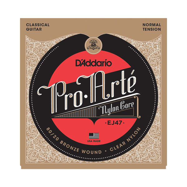 Комплект струн для класичної гітари D'ADDARIO EJ47 PRO-ARTE 80/20 BRONZE WOUND NORMAL TENSION