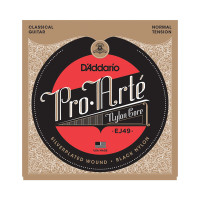 Комплект струн для класичної гітари D'ADDARIO EJ49 PRO-ARTE BLACK TREBLE NORMAL TENSION