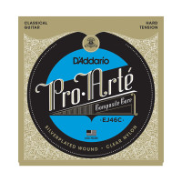 Комплект струн для класичної гітари D'ADDARIO EJ46C PRO-ARTE COMPOSITES HARD TENSION