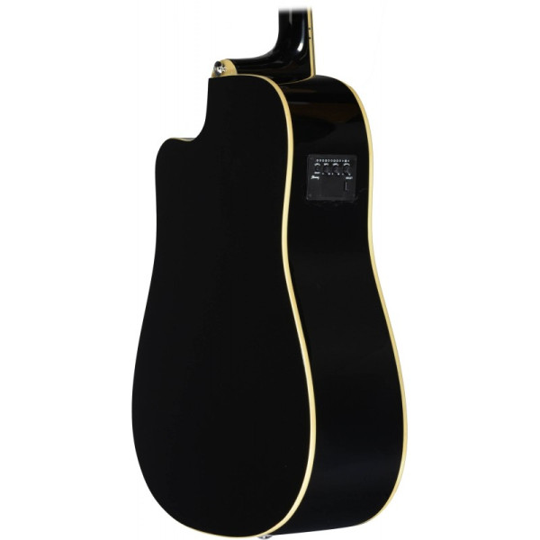 Електроакустична гітара IBANEZ PF15ECE BK