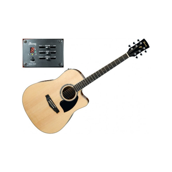Електроакустична гітара IBANEZ PF15ECE NT