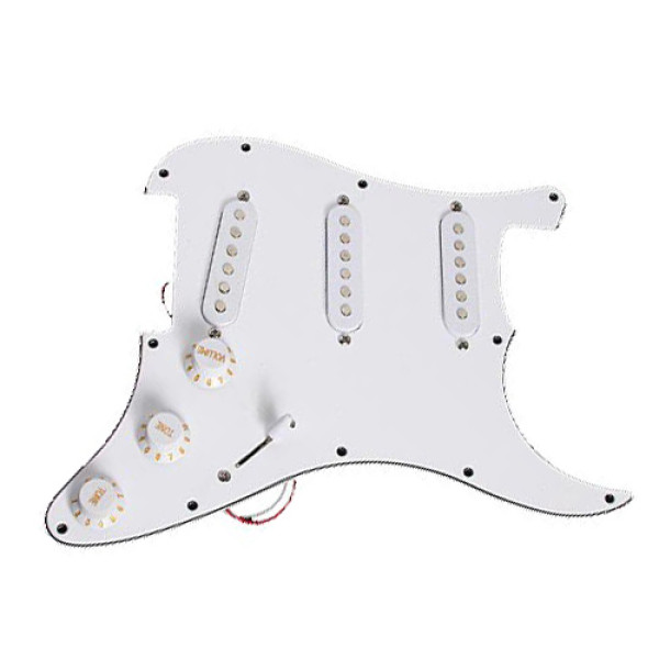 Пікгард панель для електрогітари PAXPHIL 9512 PICKGUARD PANEL SSS WHITE