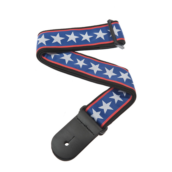 Гітарний ремінь D'ADDARIO 50A10 Woven Guitar Strap, Stars & Stripes