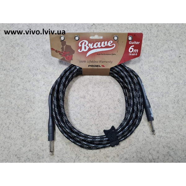 Інструментальний кабель PROEL BRV100LU6BW