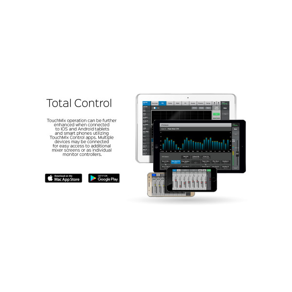 Цифровий мікшерний пульт QSC TouchMix-30 Pro