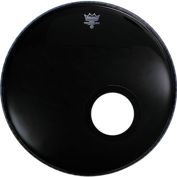 Пластик REMO POWERSTROKE3 22" EBONY W/DYNAMO