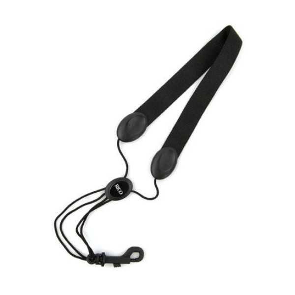 Ремінь для саксофона D'ADDARIO SLA13 Saxophone Fabric Neck Strap Tenor/Baritone - Snap Hook (Black)