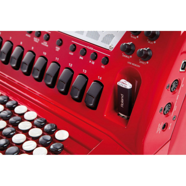 Цифровий баян ROLAND FR-8xb RD