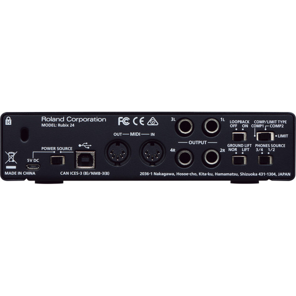 Аудіоінтерфейс ROLAND Rubix24 USB