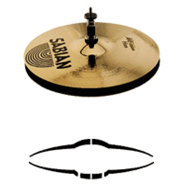 Тарілки хай-хет SABIAN 21350 13" AA Fusion Hats