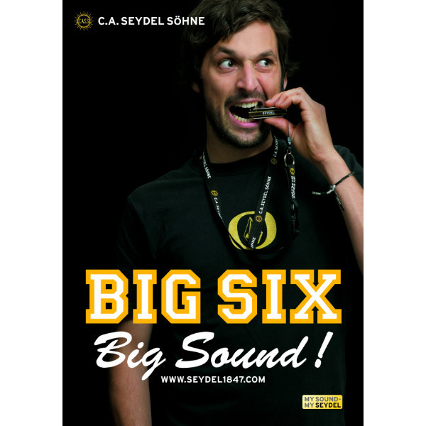 Губна гармошка SEYDEL BIG SIX CLASSIC C-major