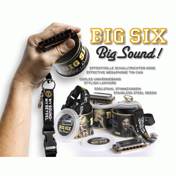 Губна гармошка SEYDEL BIG SIX CLASSIC C-major