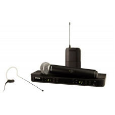 Радіосистема з ручним і наголовним мікрофоном SHURE BLX1288E/MX53