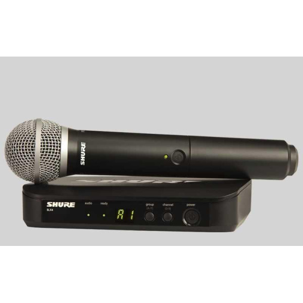 Радіосистема з ручним мікрофоном SHURE BLX24E/PG58