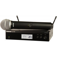 Радіосистема з ручним мікрофоном SHURE BLX24RE/PG58