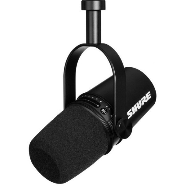 Студійний мікрофон SHURE MV7-K Podcast Microphone