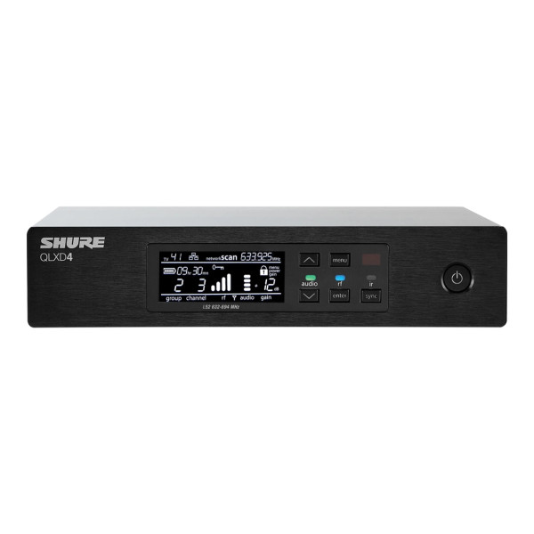 Приймач SHURE QLXD4E
