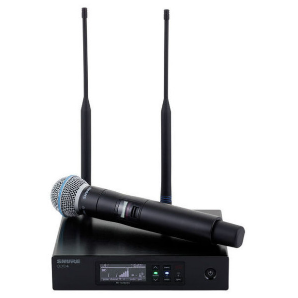 Радіосистема з ручним мікрофоном SHURE QLXD24/BETA58