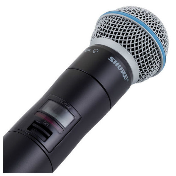 Радіосистема з ручним мікрофоном SHURE QLXD24/BETA58