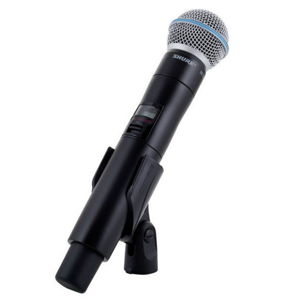 Радіосистема з ручним мікрофоном SHURE QLXD24/BETA58